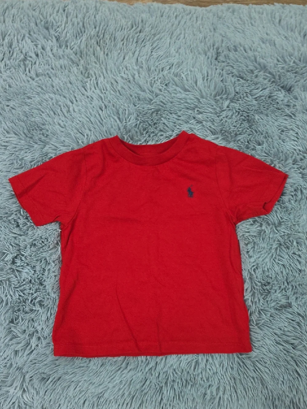 Ralph Lauren Kids Red Short Sleeve Polo Pony Tee